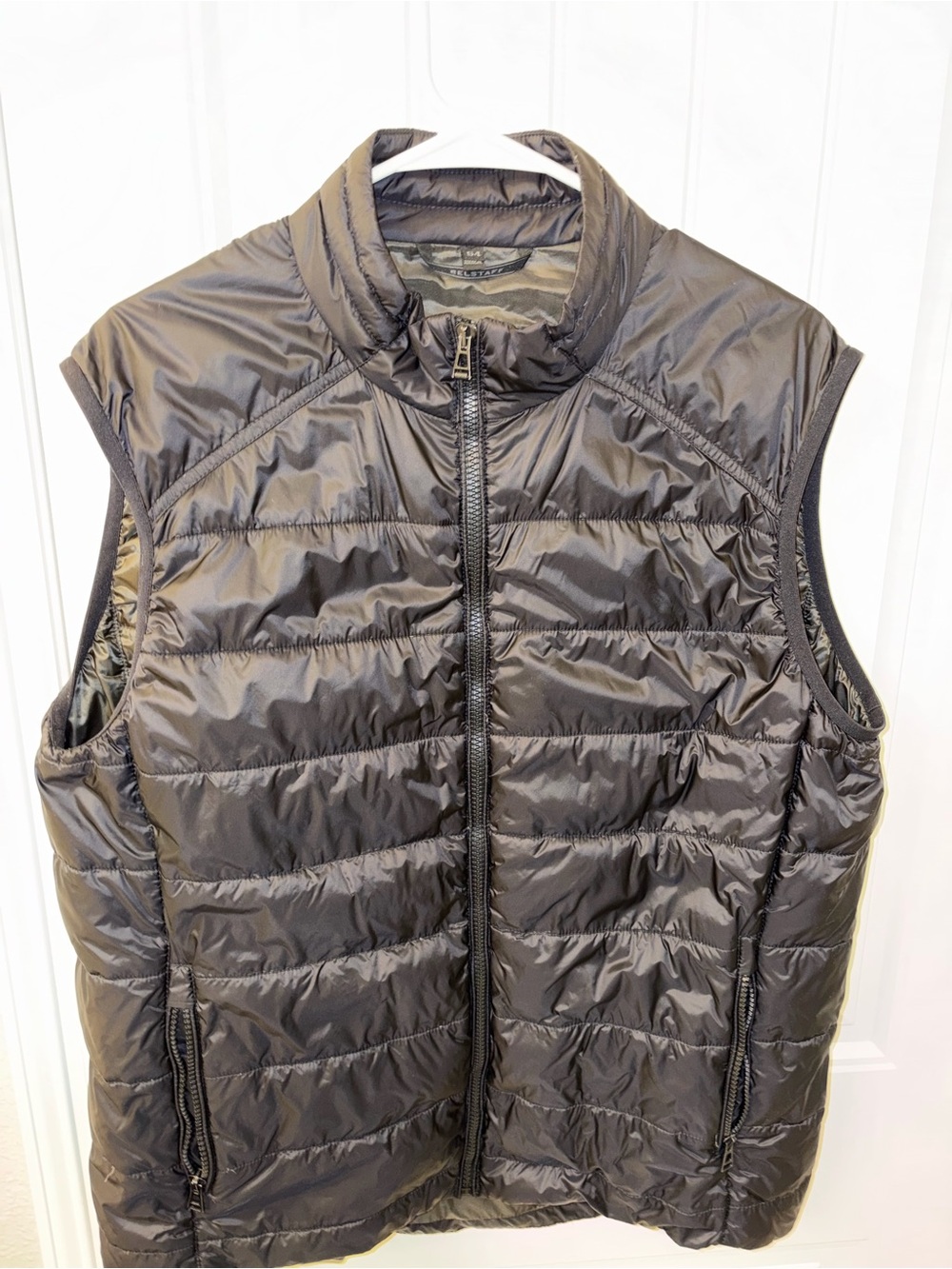 Belstaff Men's Black Quilted Down Vest - XL (54)